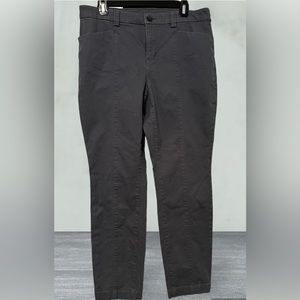 Duluth gray khaki pants women’s